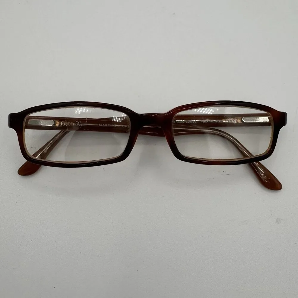Ray Ban RB5005 2010 49[]17‎ Sleek Slim Brown Eyeglasses Sunglasses Frames Only